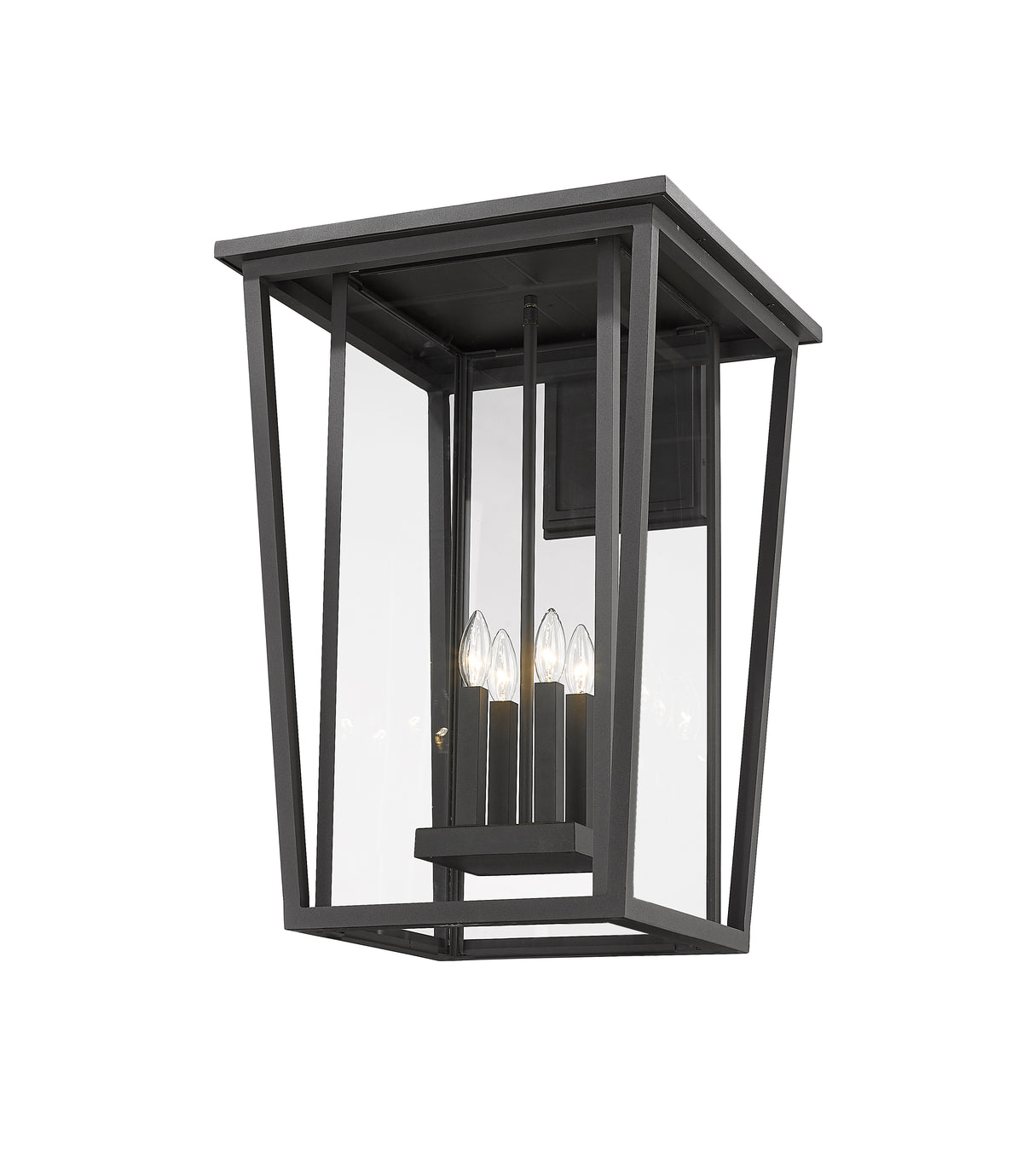 Lanterne murale extérieure Seoul Noir, 18" – vue 5