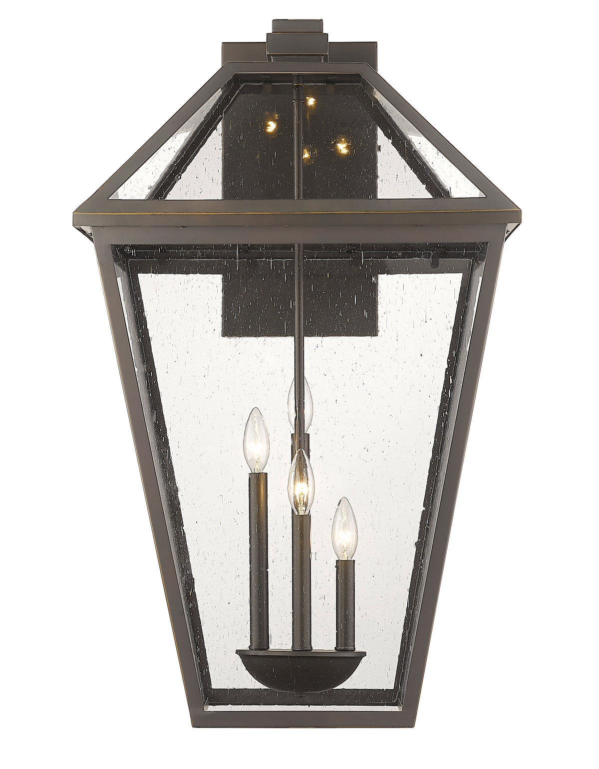 Lanterne murale extérieure Talbot Bronze huilé, 19 1/2" – vue 4