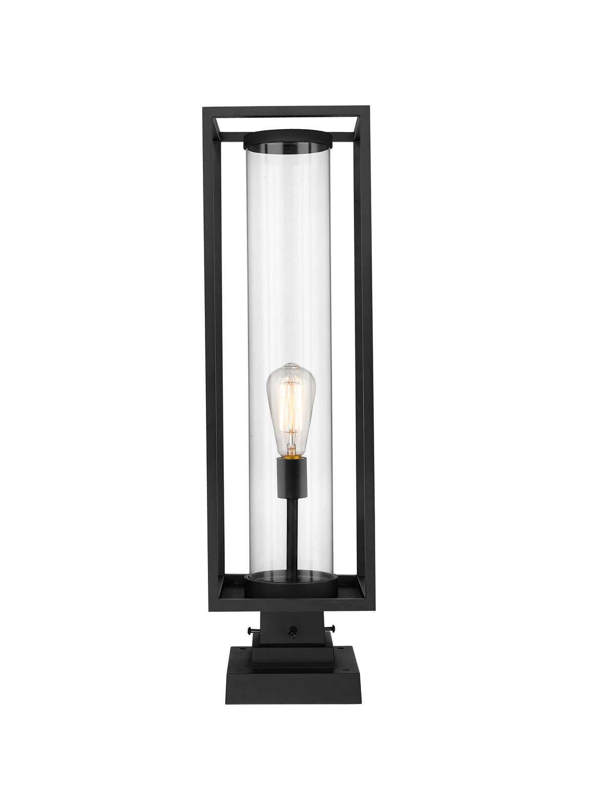 Tête de pôteau extérieure Dunbroch Noir, 28 3/4" – vue 4