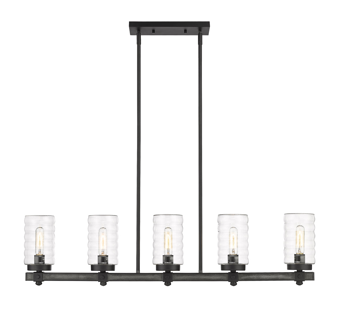 Suspension linéaire Tahoe Bardeau gris cendré – vue 4