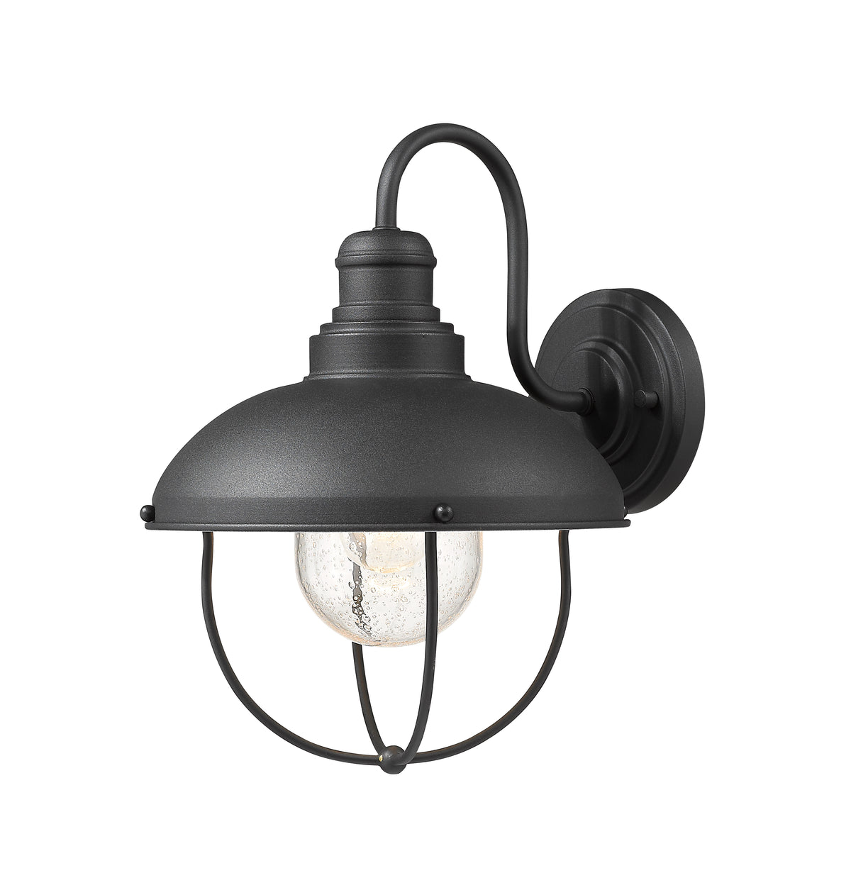 Lanterne murale extérieure Ansel Noir – vue 5