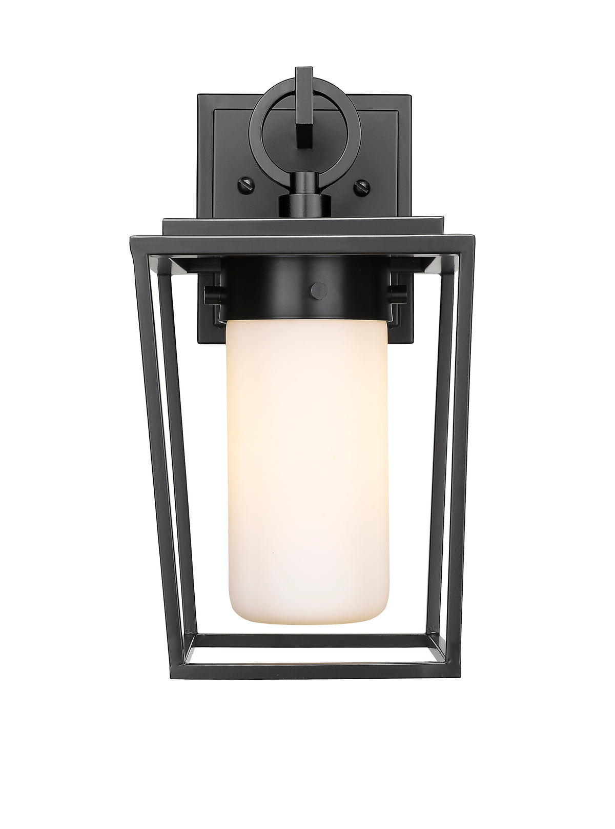 Lanterne murale extérieure Sheridan Opale blanc, 13" – vue 5