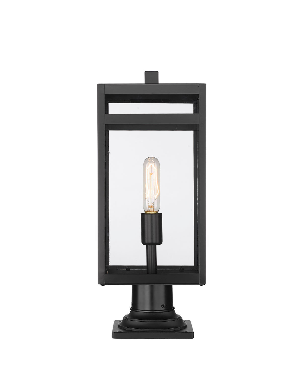 Lanterne extérieure sur socle Nuri Carré, 19 3/4" – vue 4