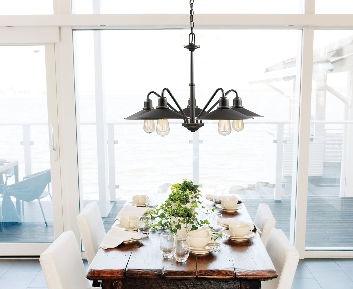 Lustre Casa Bronze vieilli – vue 2