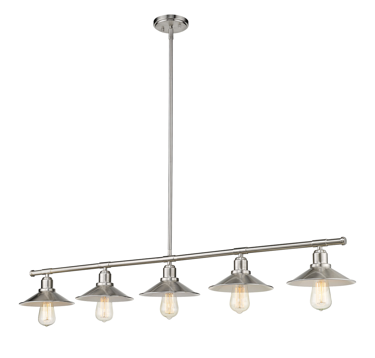 Suspension linéaire Casa Nickel brossé, Nickel brossé – vue 2