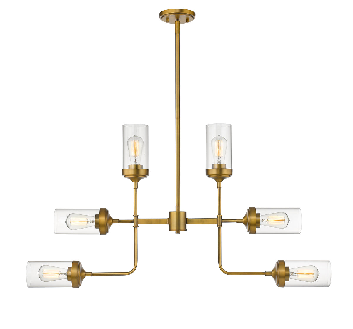 Lustre Calliope Laiton de fonderie, 41 1/2" – vue 3