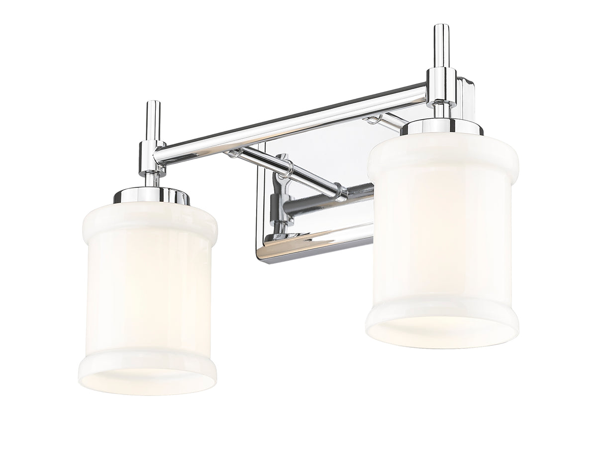 Luminaire de vanité Cadoc Chrome, 15" – vue 4