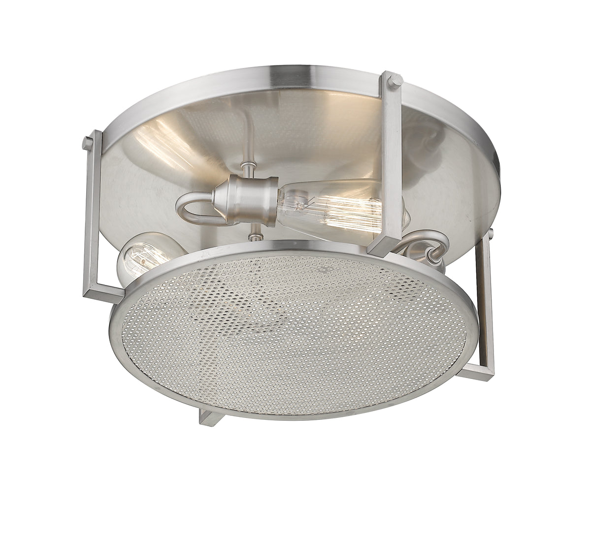 Plafonnier Halcyon Nickel brossé, 16 1/4" – vue 5