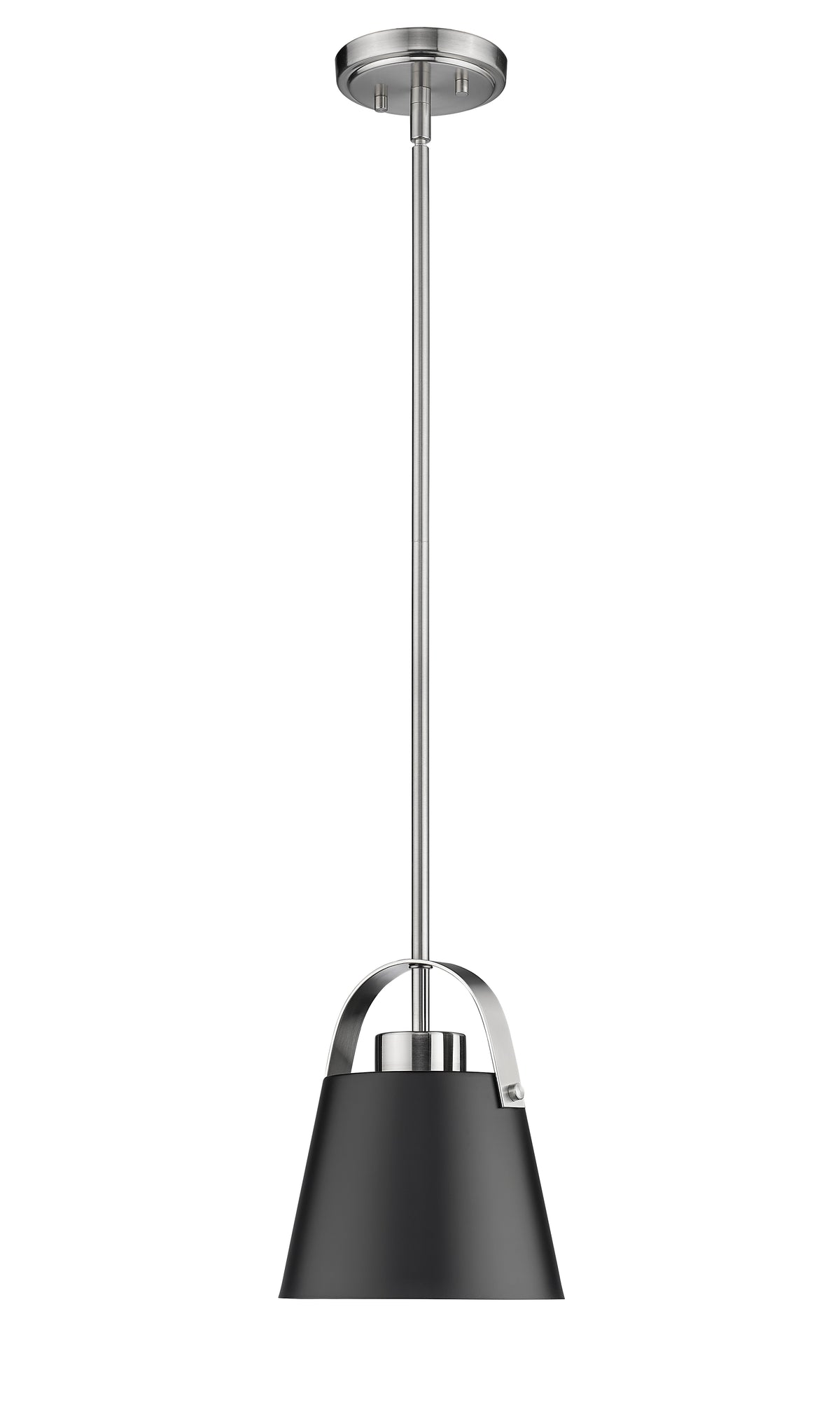 Mini-suspension Z-Studio Noir mat + Nickel brossé – vue 5