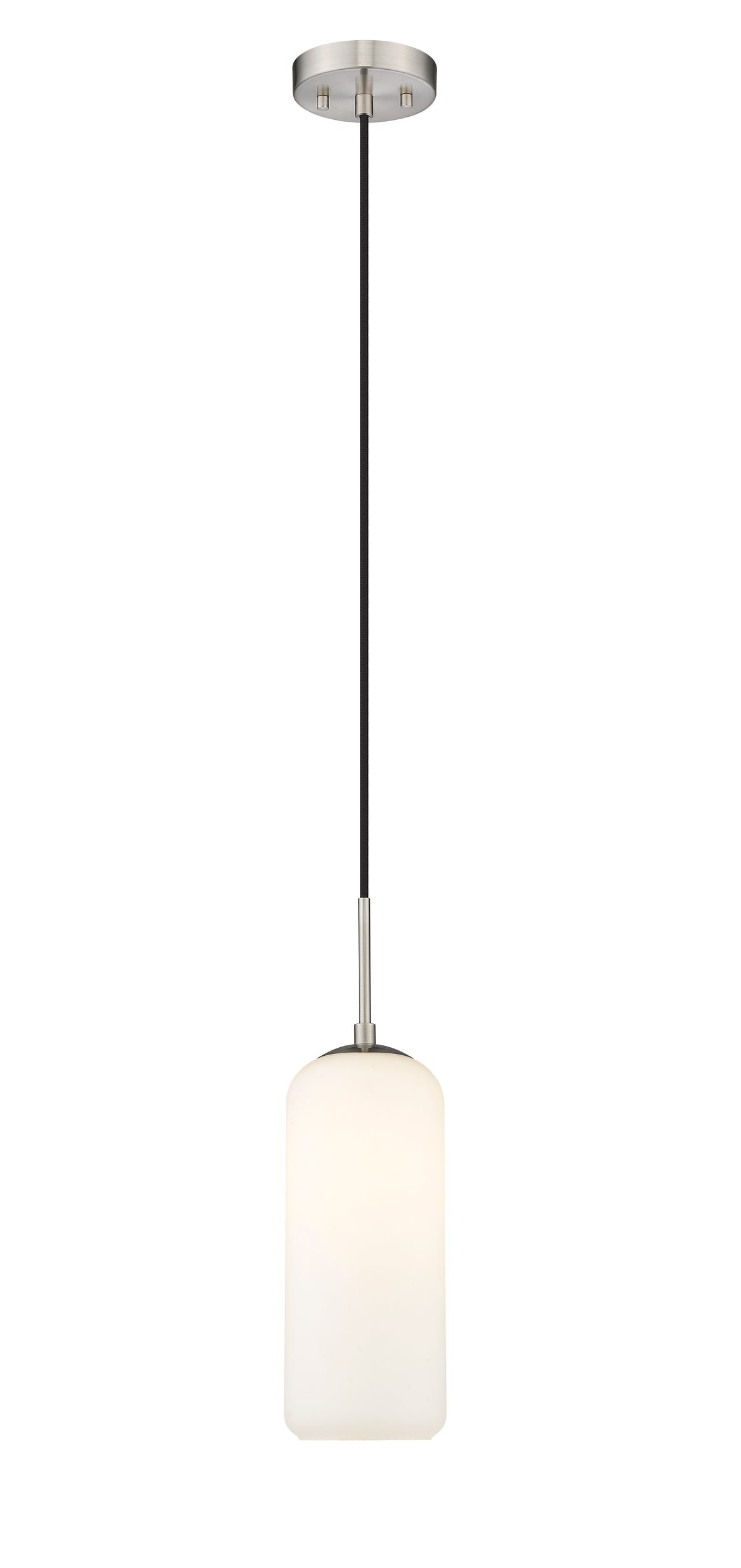 Mini-suspension Monty Nickel brossé, Opale mate, 17" – vue 4