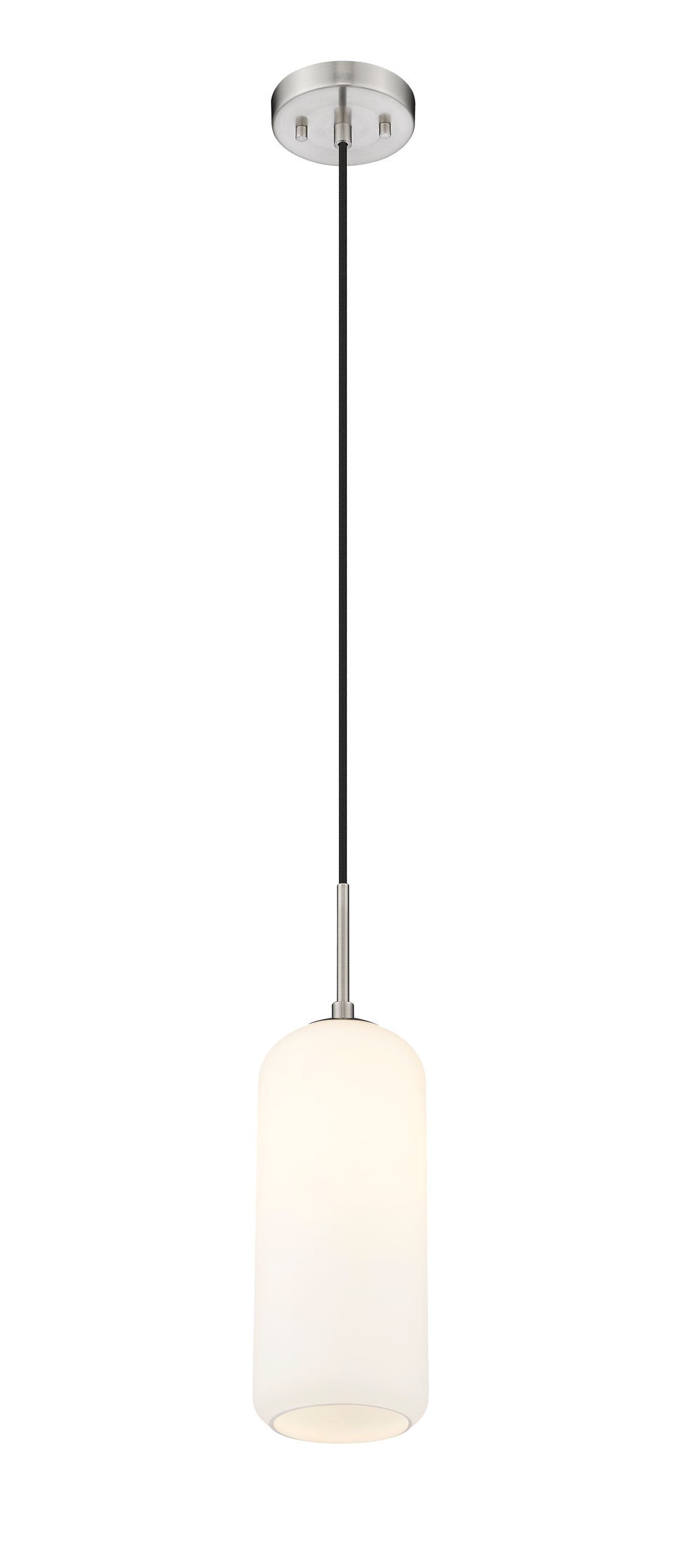Mini-suspension Monty Nickel brossé, Opale mate, 17" – vue 5