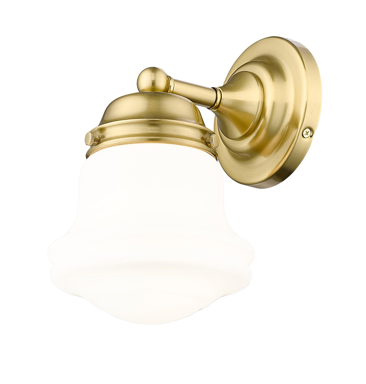 Applique murale Vaughn Or luxe, Opale mate – vue 4