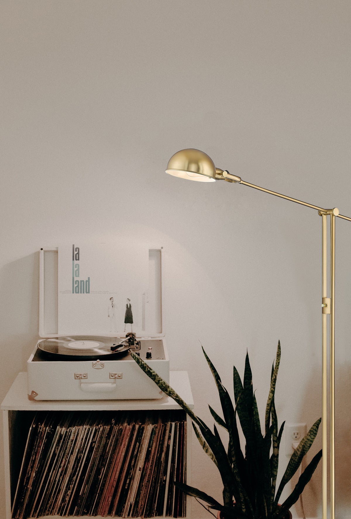 Lampe sur pied Grammercy Park Laiton patrimoine – vue 3