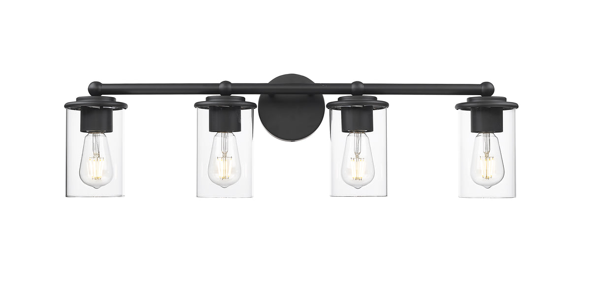 Luminaire de vanité Thayer Noir mat, 30 3/4" – vue 5