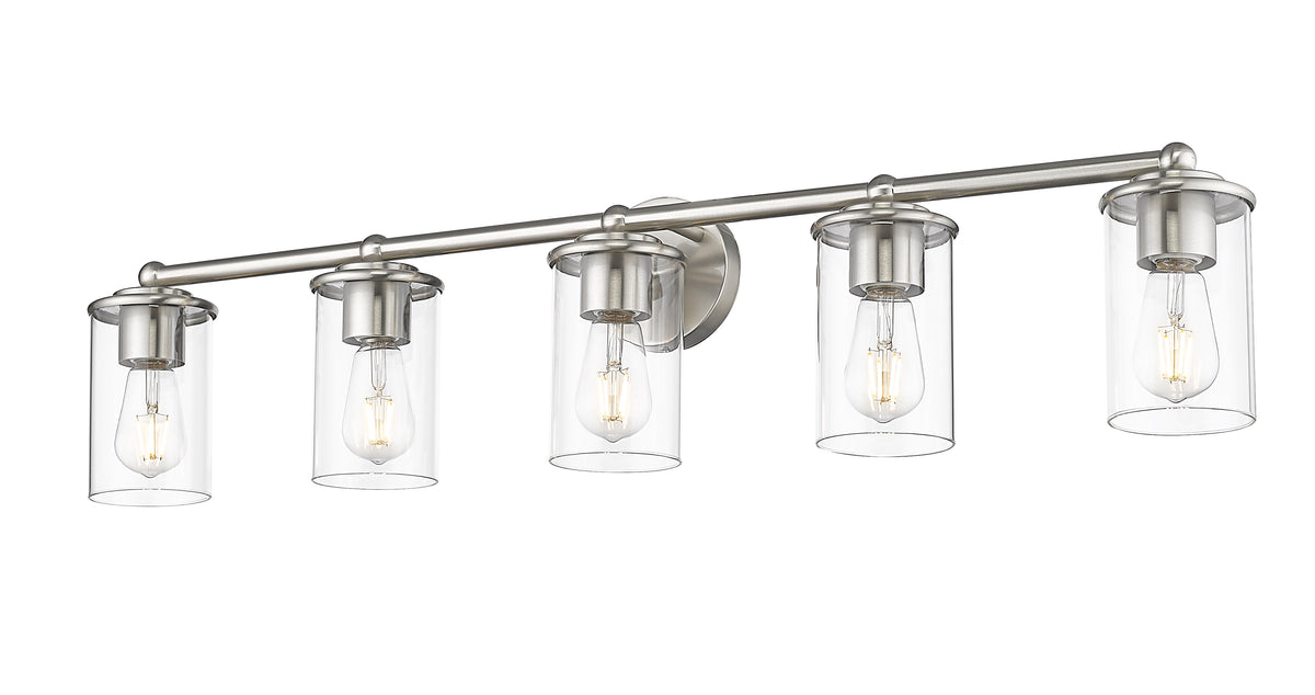 Luminaire de vanité Thayer Nickel brossé, 39" – vue 4