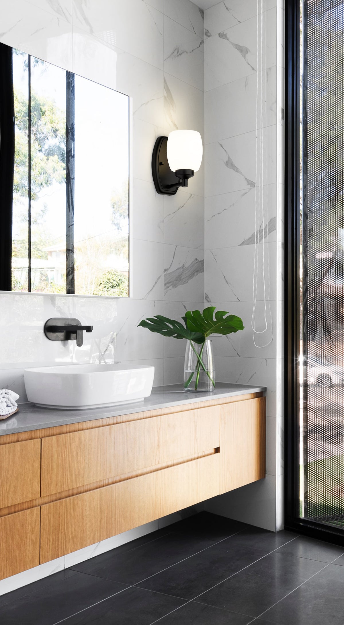 Applique murale Kendrick Noir mat – vue 2