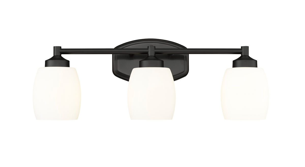 Luminaire de vanité Kendrick Noir mat, 23" – vue 5
