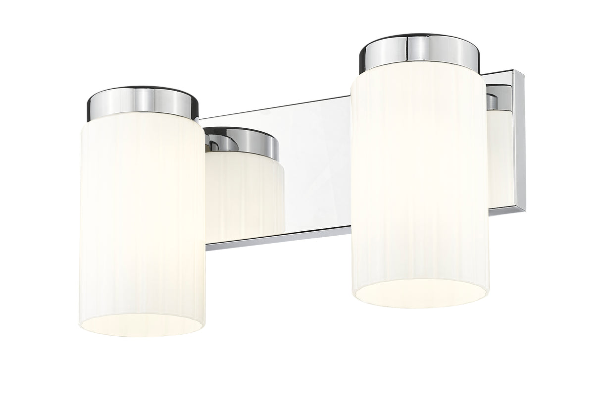 Luminaire de vanité Burk Chrome, 13 3/4" – vue 4