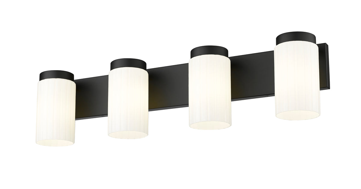 Luminaire de vanité Burk Noir mat, 30" – vue 4