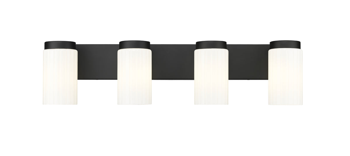 Luminaire de vanité Burk Noir mat, 30" – vue 5