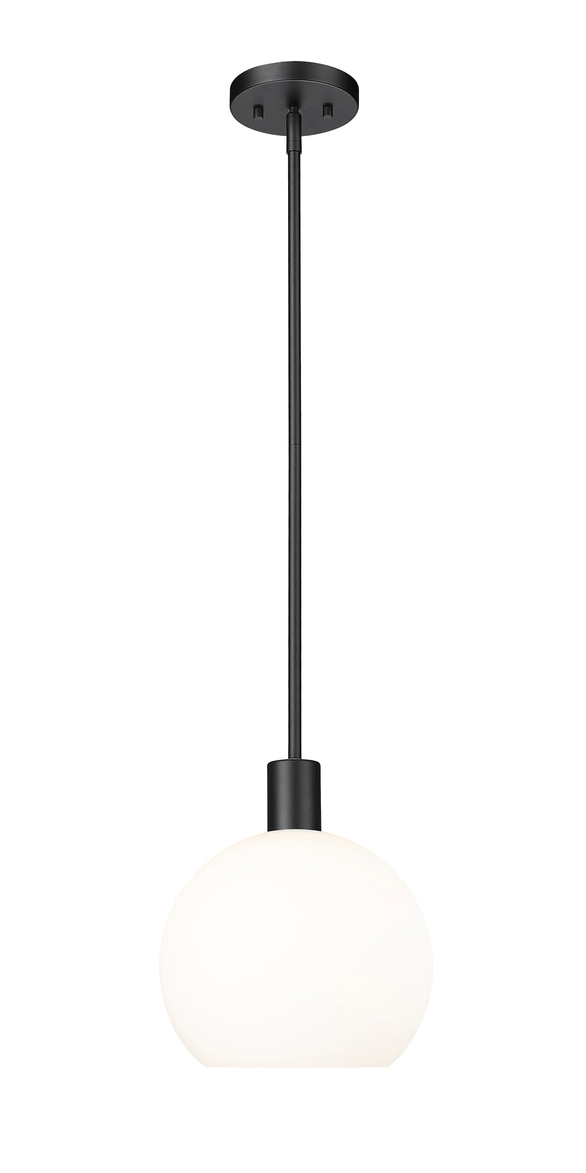 Mini-suspension Margo Noir mat, Blanc – vue 4