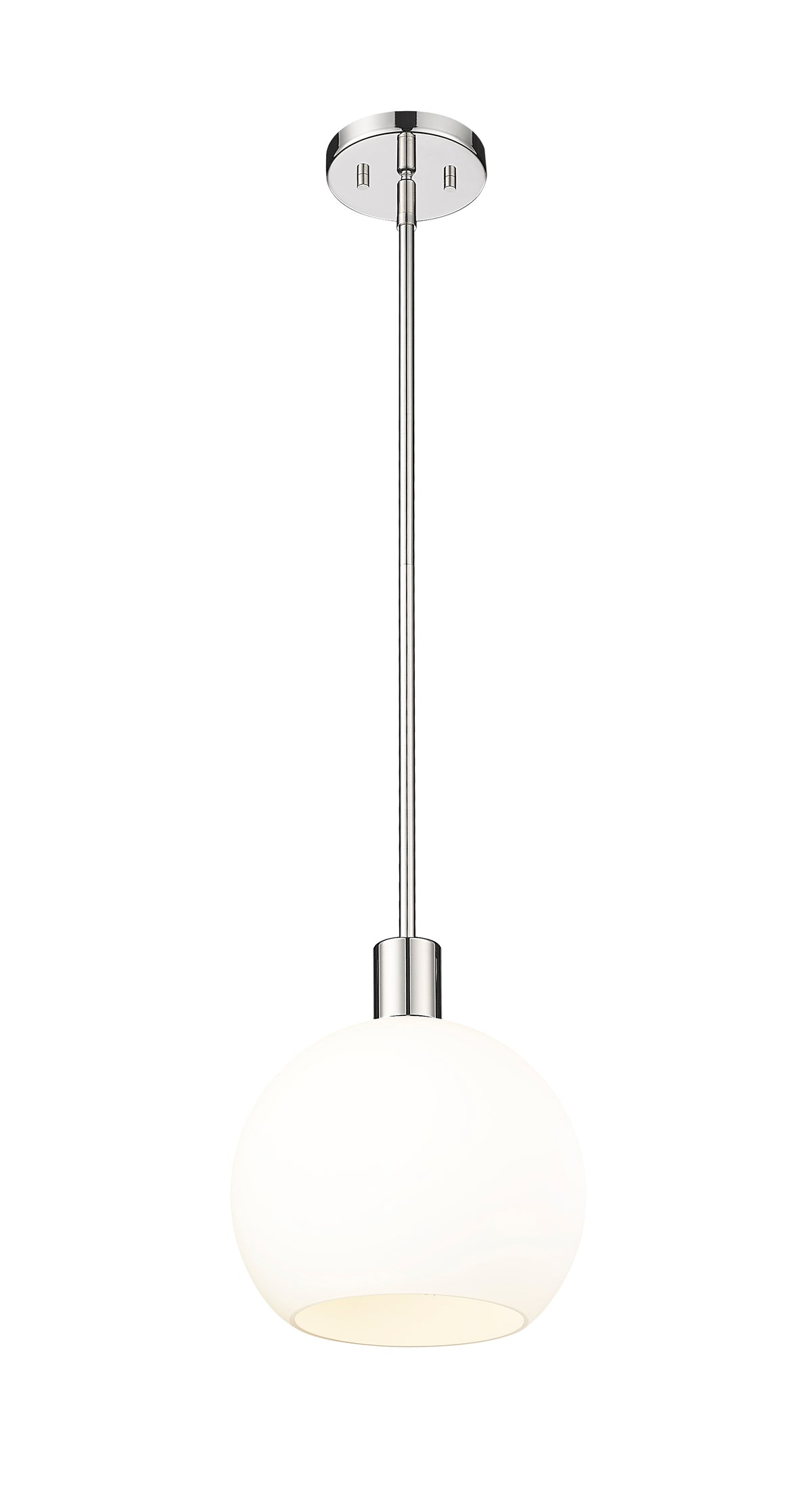 Mini-suspension Margo Nickel poli, Blanc – vue 5