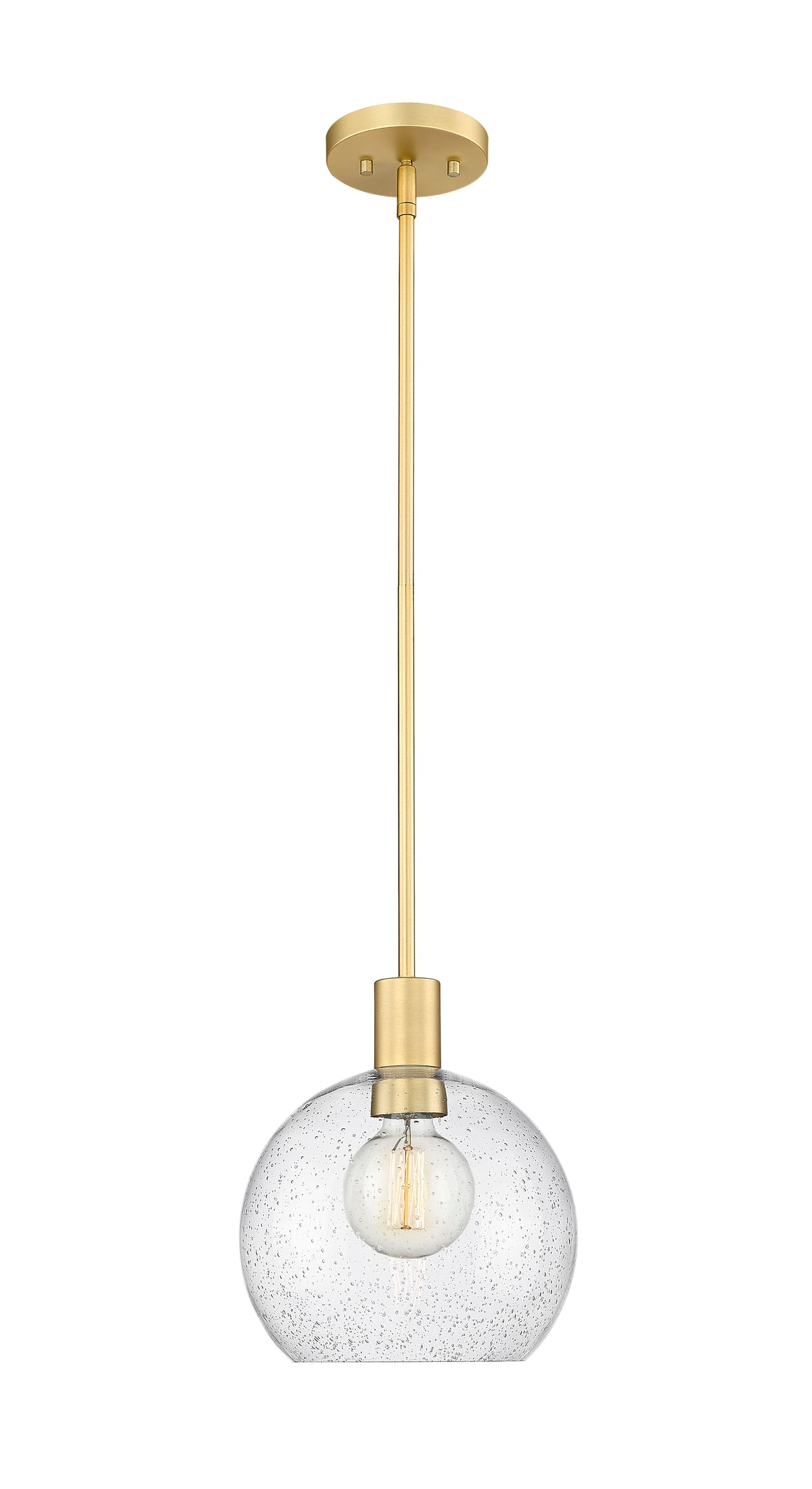 Mini-suspension Margo Laiton ancien, Grené transparent – vue 4