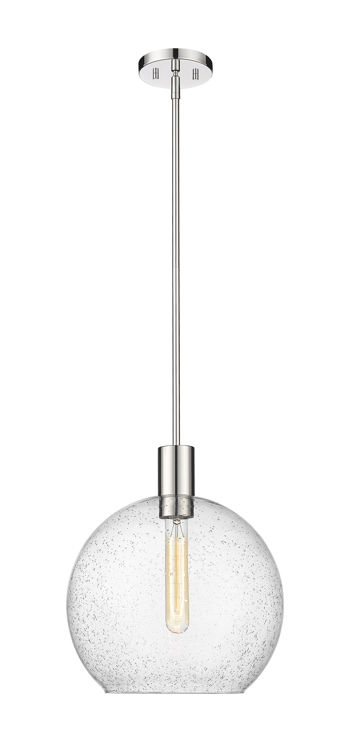Suspension Margo Nickel poli, Grené transparent – vue 4