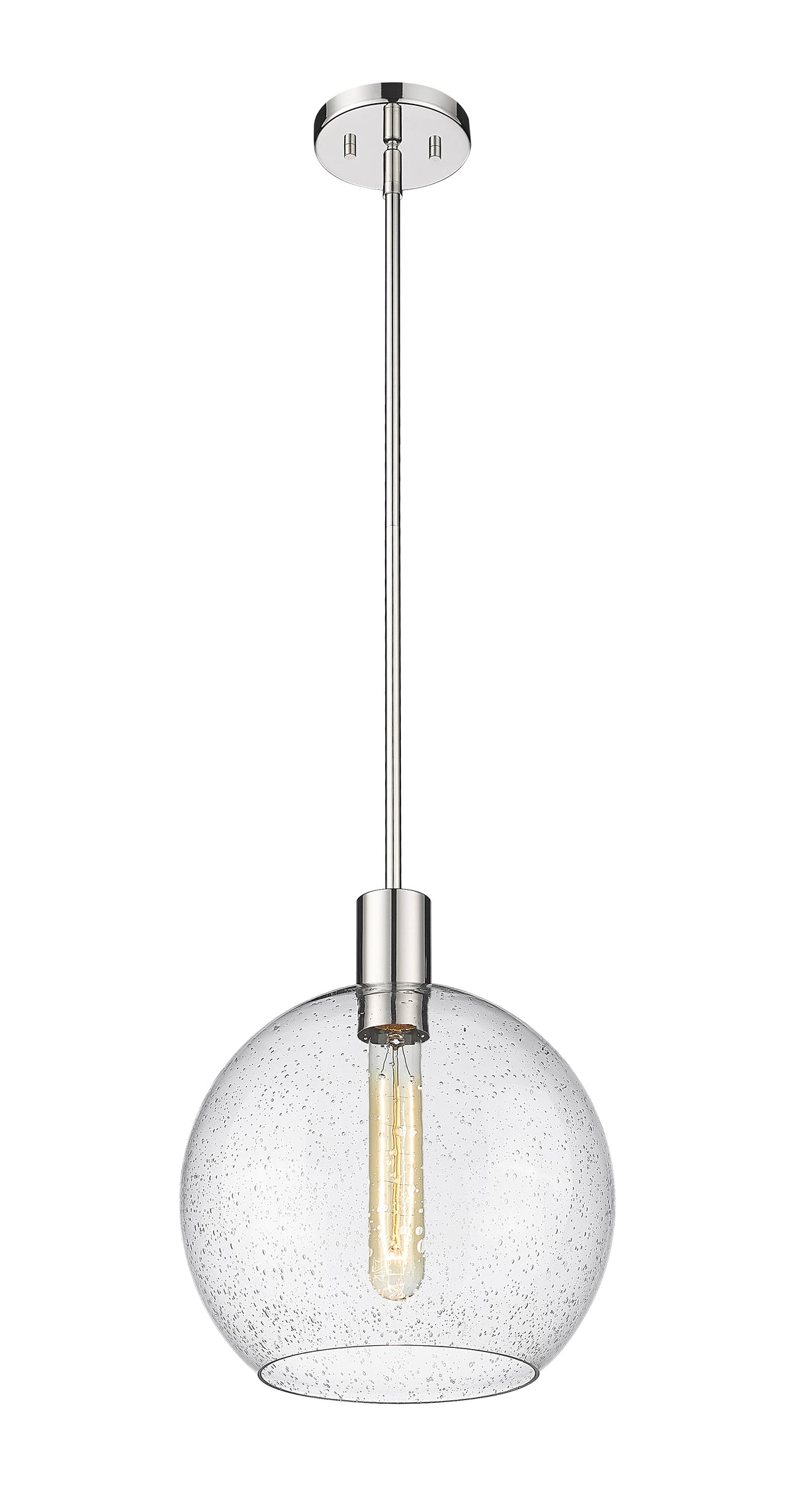 Suspension Margo Nickel poli, Grené transparent – vue 5