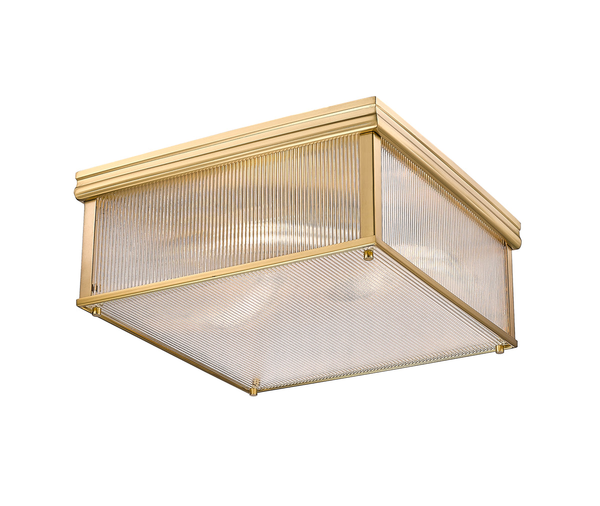 Plafonnier Carnaby Or moderne, 8" – vue 5
