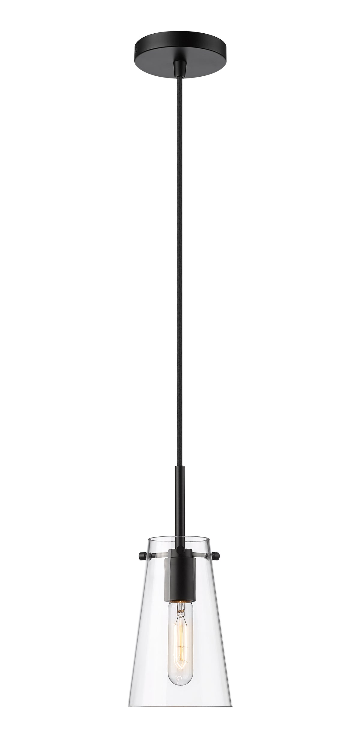Mini-suspension Kira Câble, Noir mat, 8" – vue 4