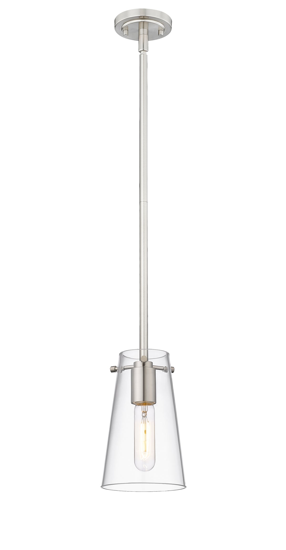 Mini-suspension Kira Tige, Nickel brossé, 8" – vue 5