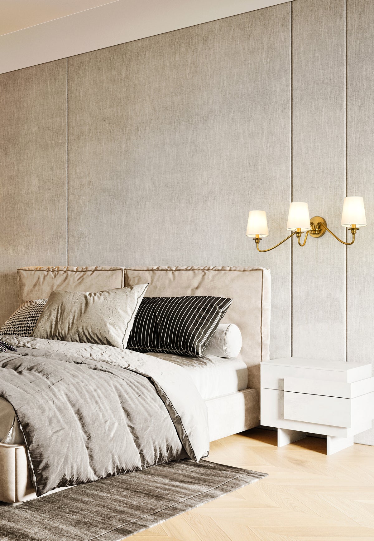 Applique murale Gianna Or moderne, 32" – vue 2