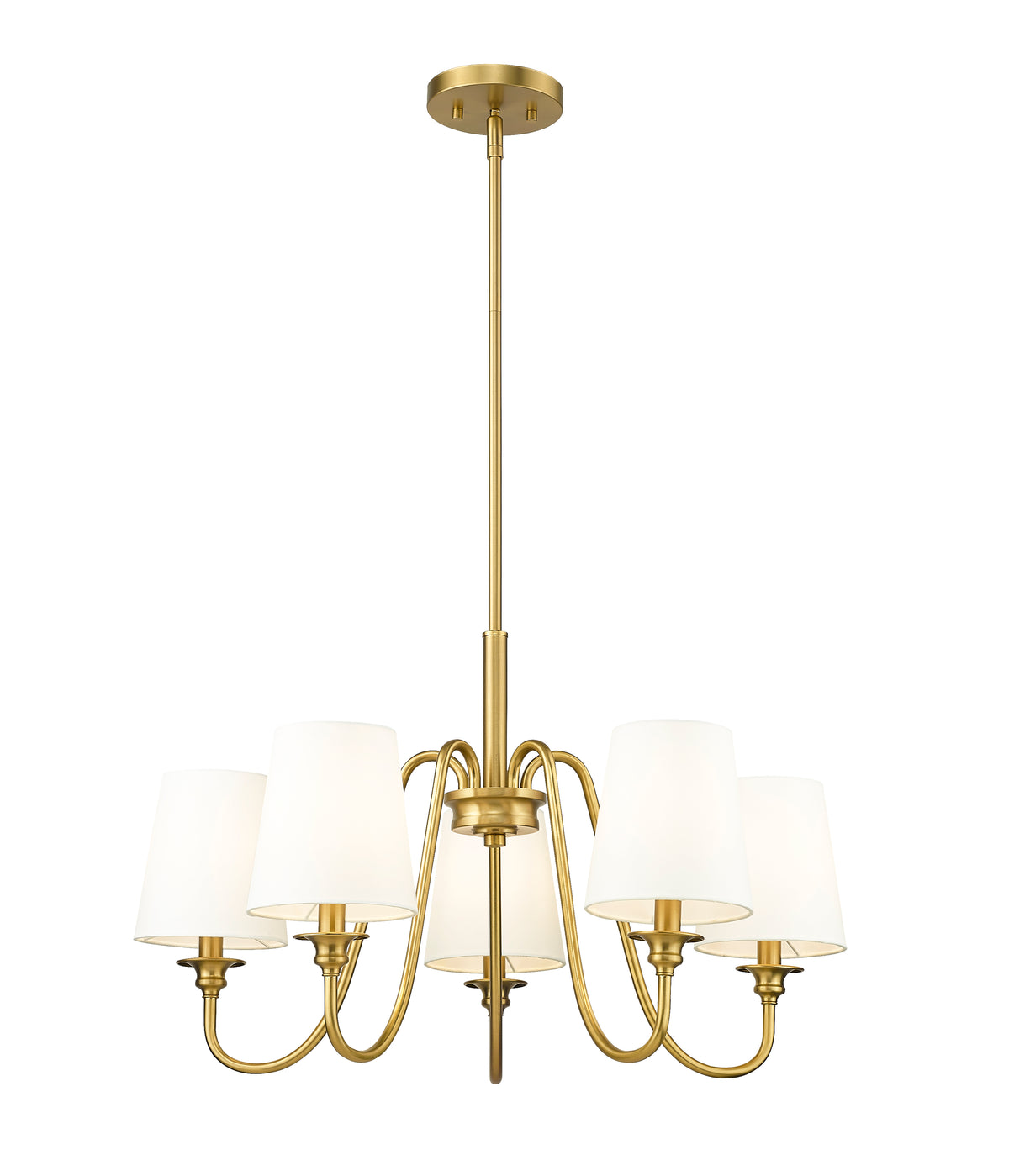 Lustre Gianna Or moderne, 15 3/4" – vue 4