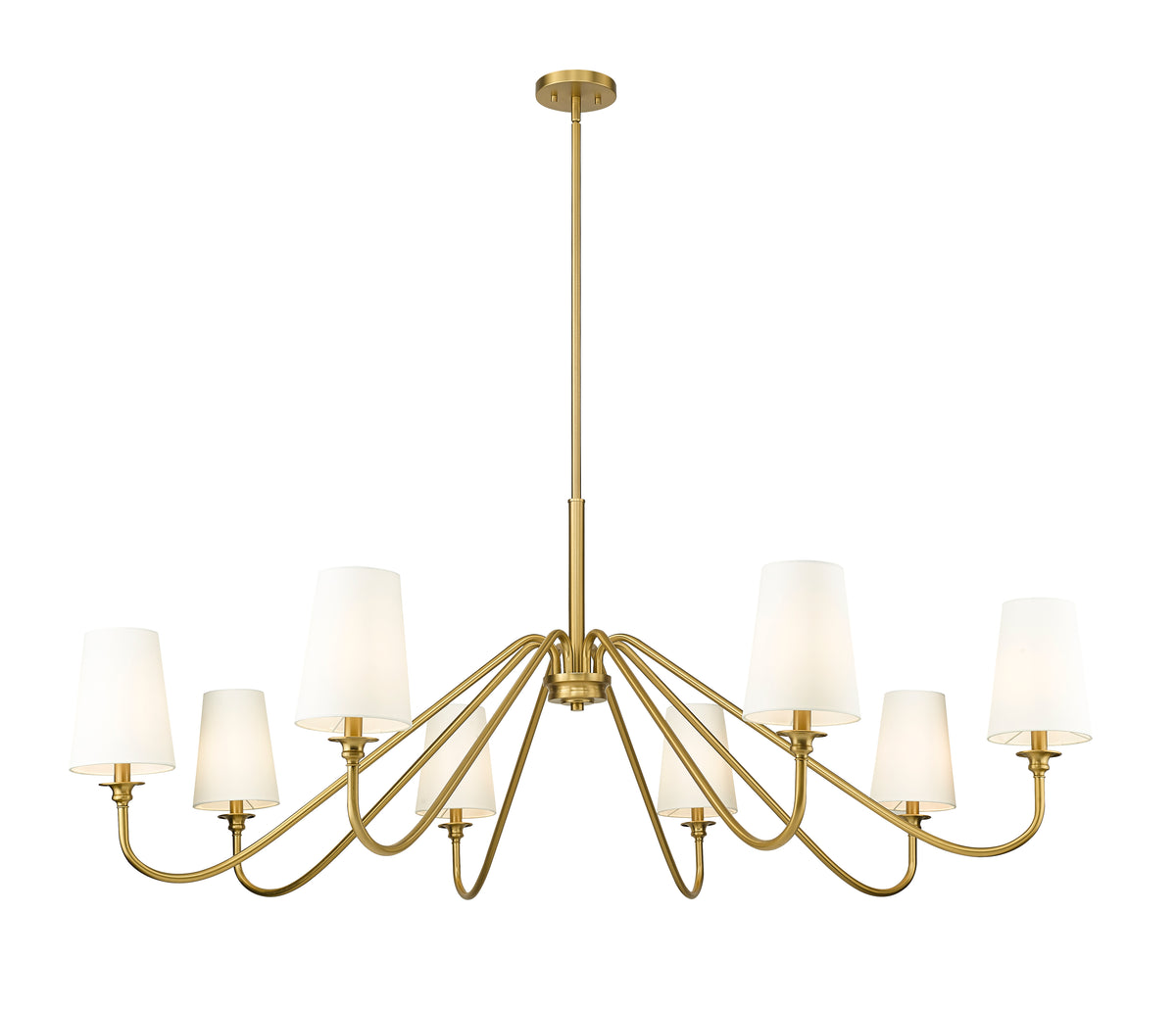 Lustre Gianna Or moderne, 23 1/4" – vue 4