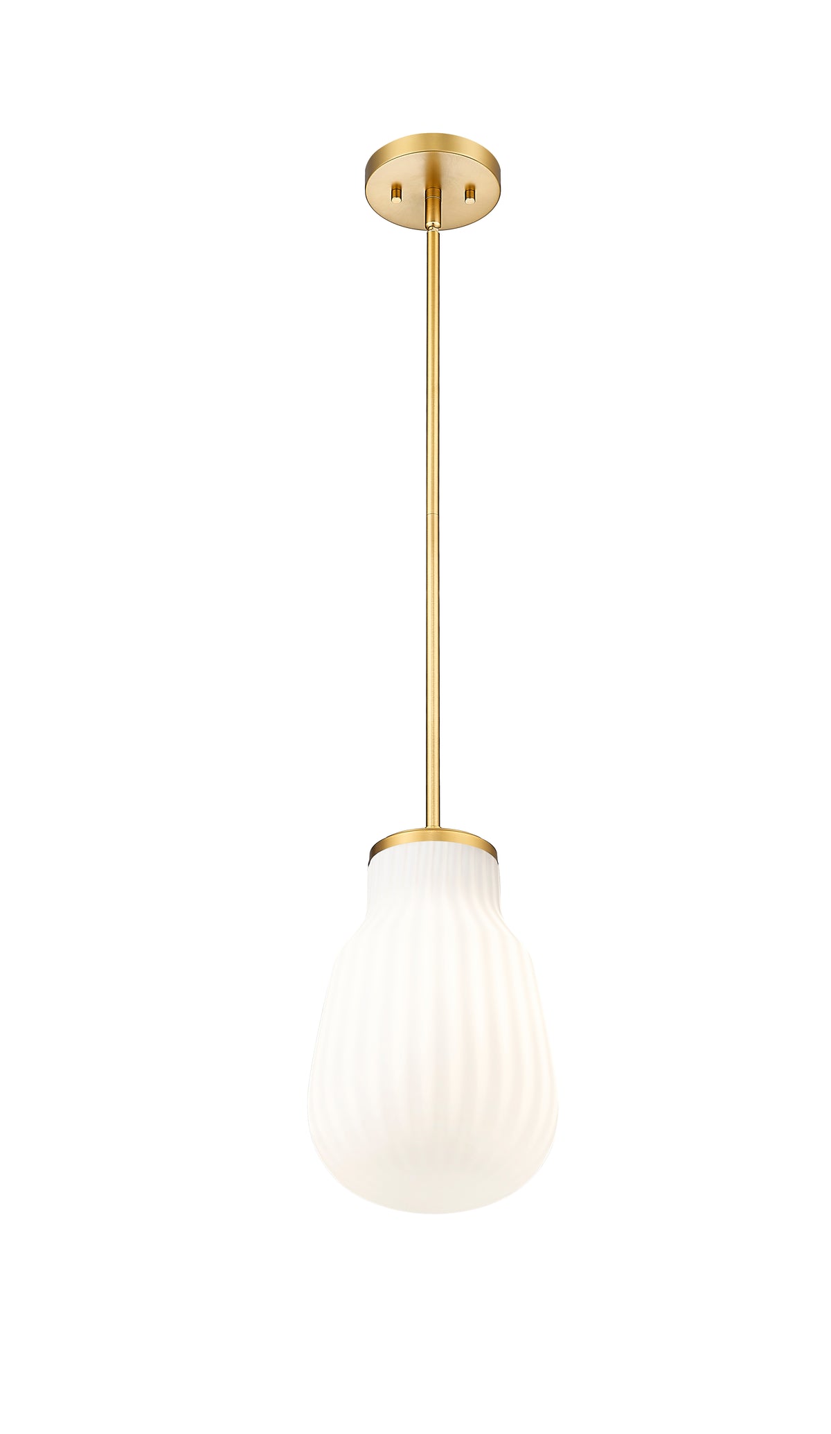 Mini-suspension Newbury Or moderne, 8" – vue 5