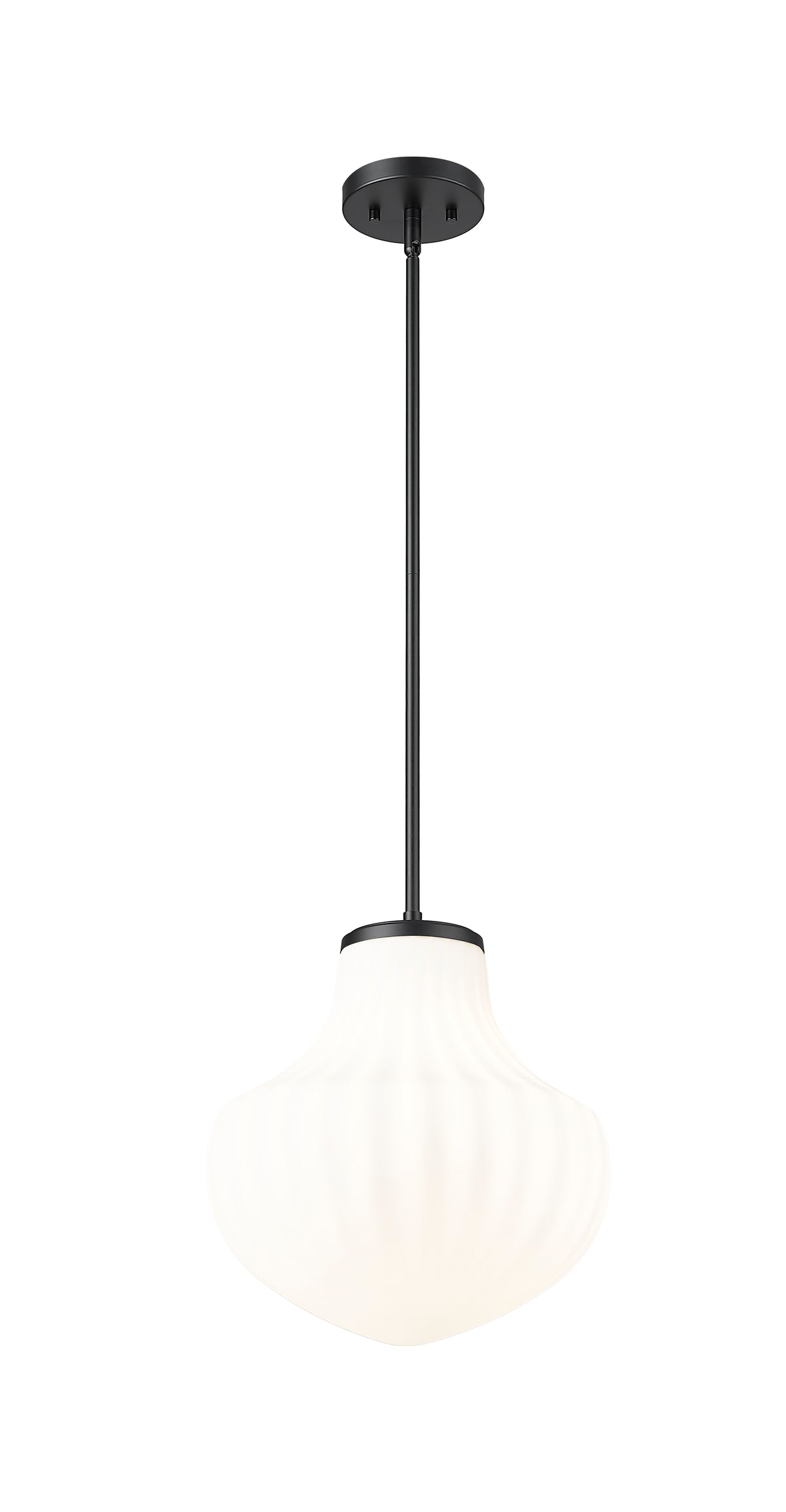 Suspension Newbury Noir mat – vue 4
