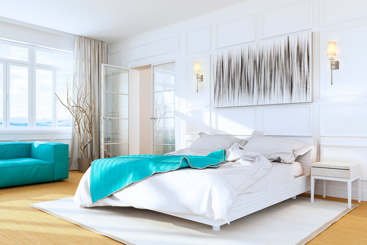 Applique murale Ava Nickel brossé, Blanc – vue 2