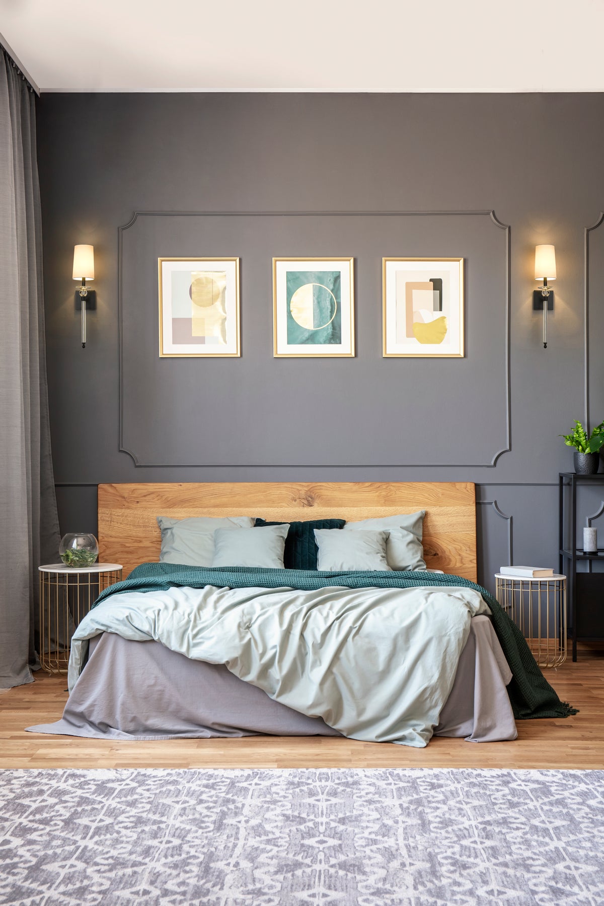 Applique murale Ava Noir mat, Blanc – vue 3