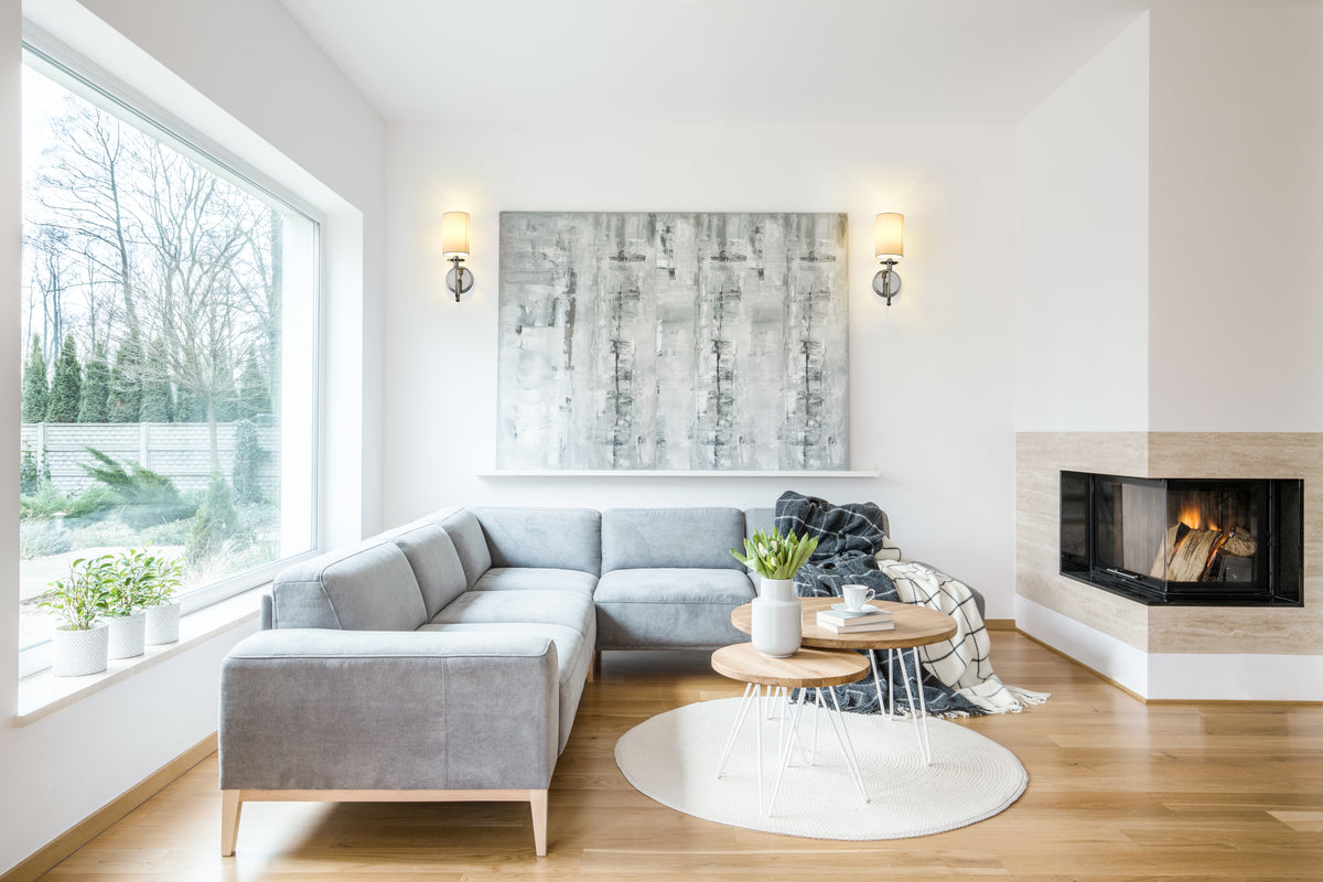 Applique murale Ella Nickel poli, Blanc – vue 3