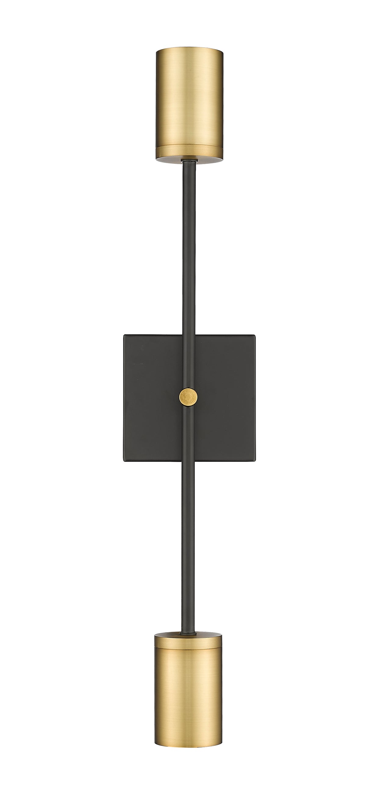 Applique murale Calumet Noir mat + Laiton vieilli, nombre ampoules 2 – vue 4