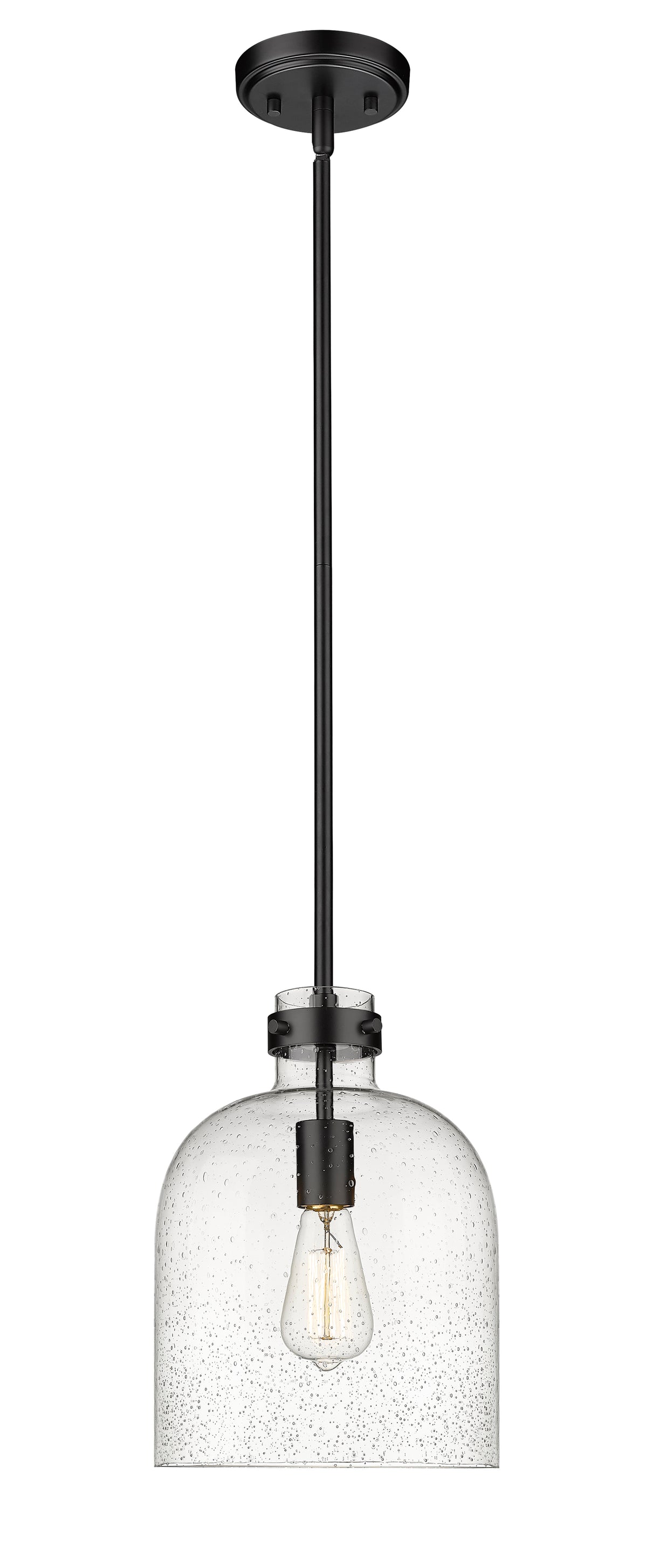 Mini-suspension Pearson Noir mat, Grené transparent – vue 4