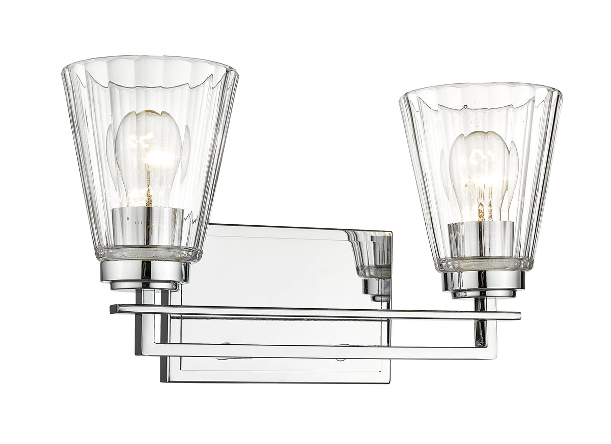 Luminaire de vanité Lyna Chrome, 16" – vue 4