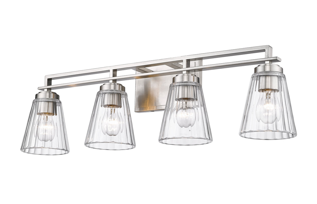 Luminaire de vanité Lyna Nickel brossé, 30 1/2" – vue 5