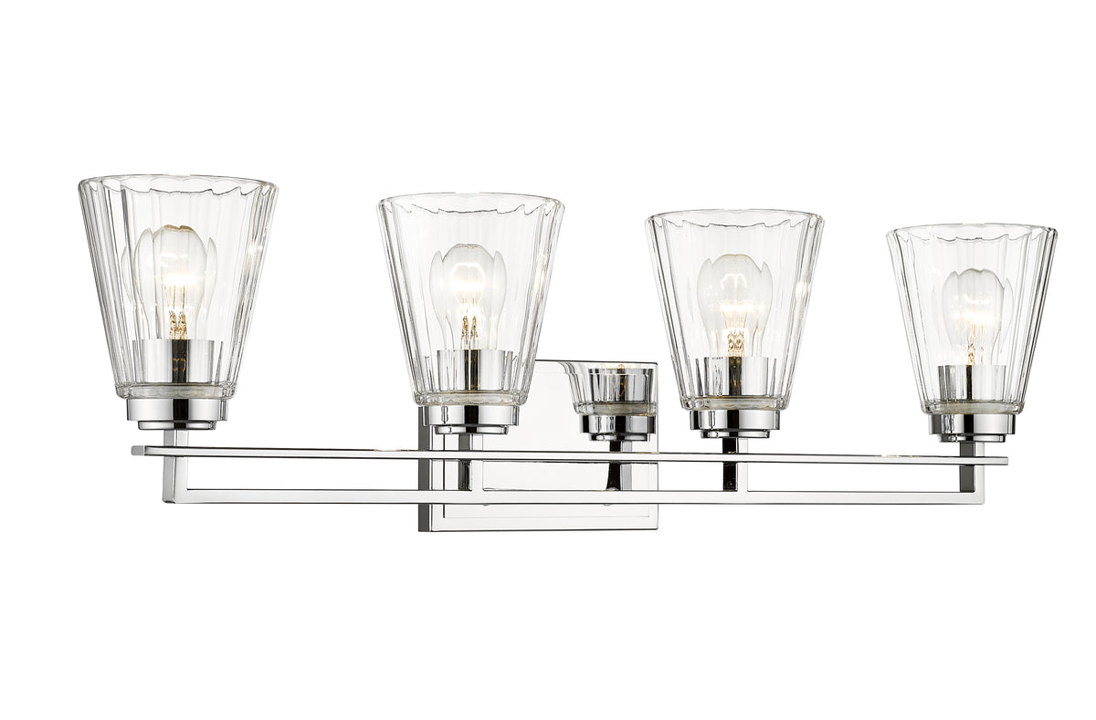 Luminaire de vanité Lyna Chrome, 30 1/2" – vue 4