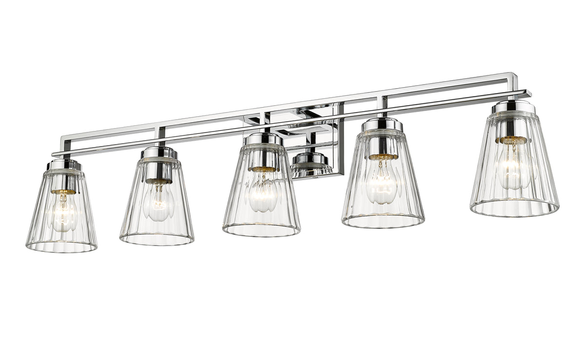 Luminaire de vanité Lyna Chrome, 38 3/4" – vue 5