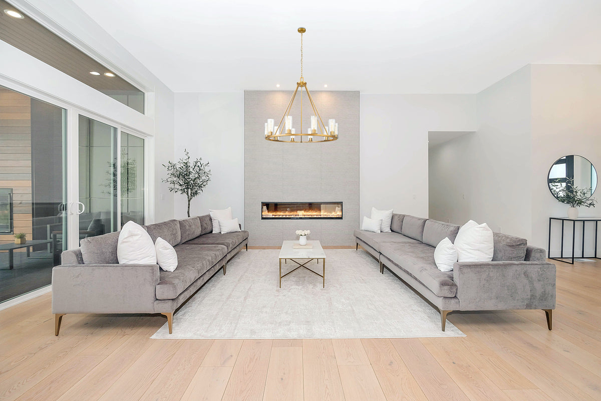 Lustre Titus Or moderne, 46" – vue 3