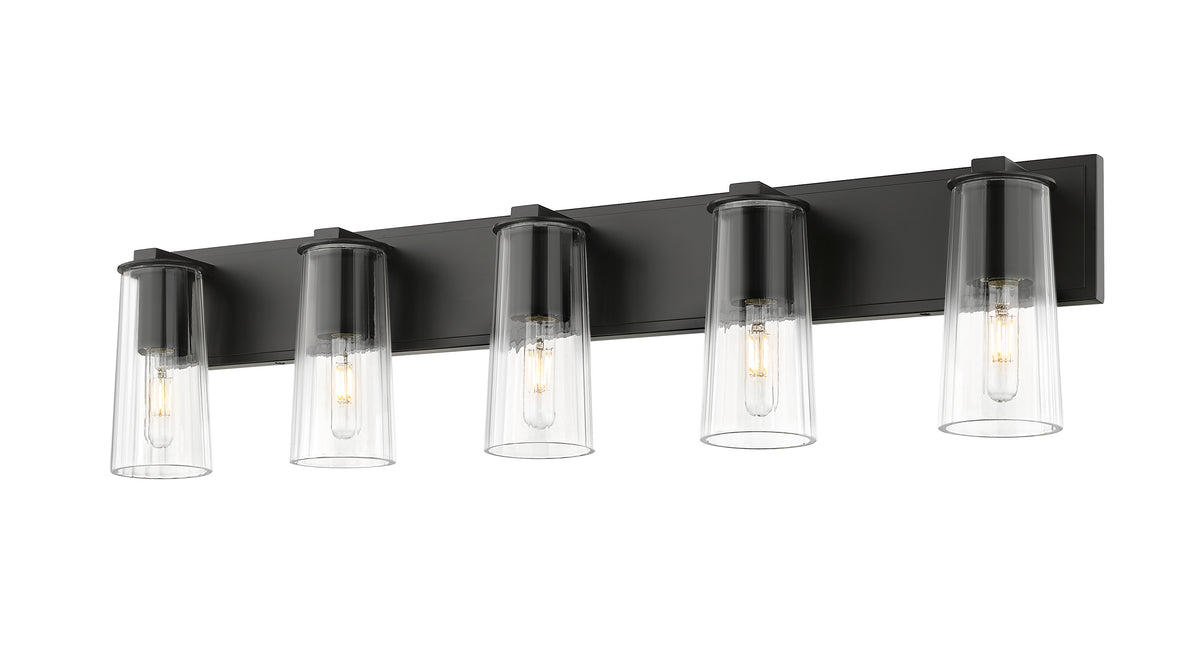 Luminaire de vanité Titus Noir mat, 40" – vue 4