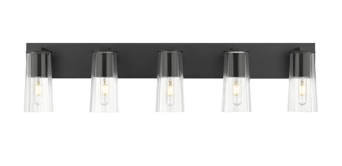 Luminaire de vanité Titus Noir mat, 40" – vue 5
