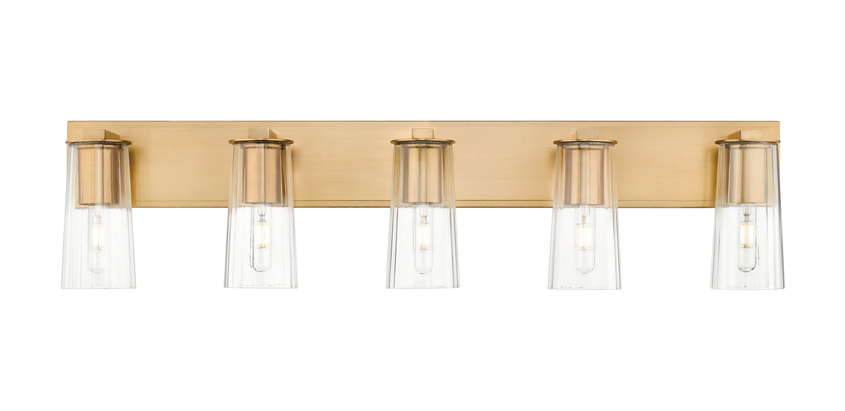Luminaire de vanité Titus Or moderne, 40" – vue 5